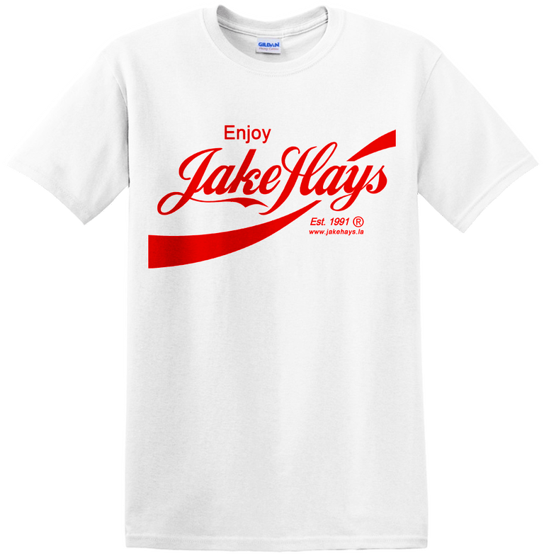 Image of "Enjoy Jake Hays" /// WHITE