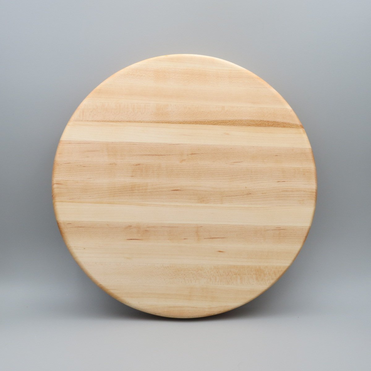 Round Olive Wood Cue Ball Cutting Board