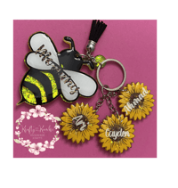 Image 1 of Mama Bee keychain