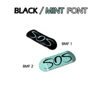Image 2 of BLACK/MINT FONT DECK