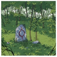 The Standing Stone - Original Art Print