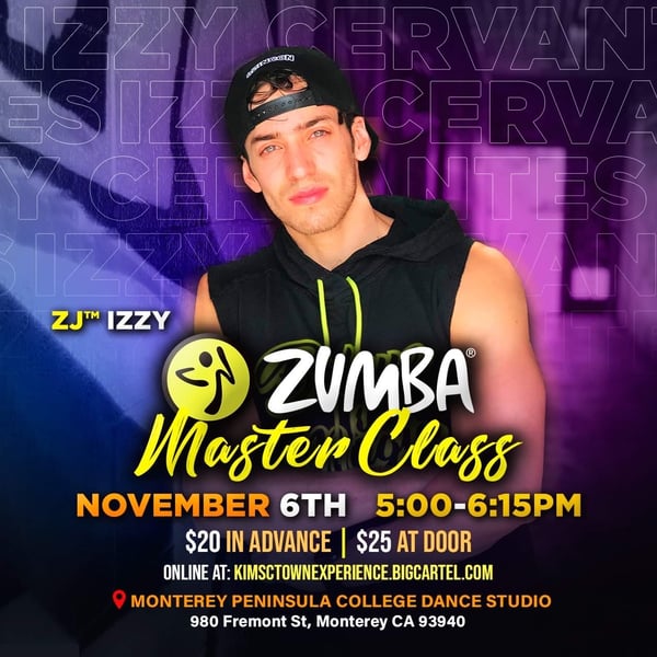 Image of 75 Minute Zumba Party with ZJ Izzy Cervantes