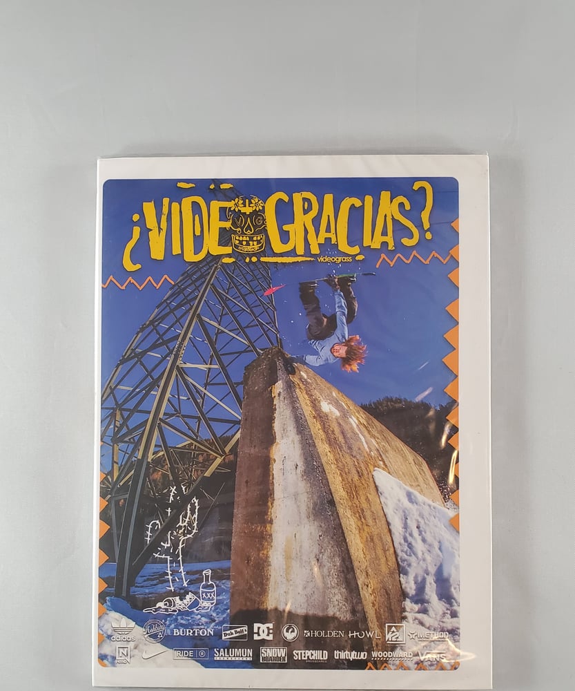 Image of DVD - "Video Gracias?" - Snowboarding 