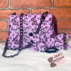 Purple Butterfly LV *Inspired Mini Purse/Headband Set