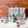 Minnie Mouse *Inspired Colorful Striped Mini Purse/Headband Set