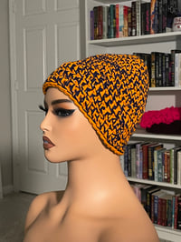 Image 2 of Chicago Bears Inspired Fitted Beanie