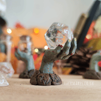 Image 1 of Zombie Hand Dice Display
