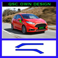 X2 Wing Mirror Stripe stickers For Mk7/7.5 Ford Fiesta ST