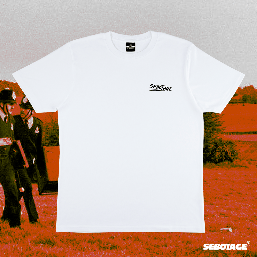 Image of "SYSTEM" Tee - White