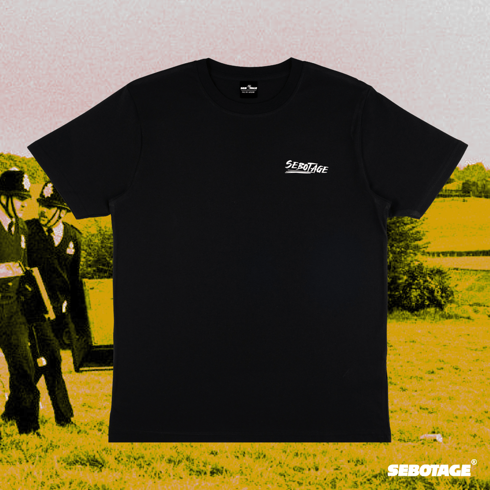 Image of "SYSTEM" Tee - Black