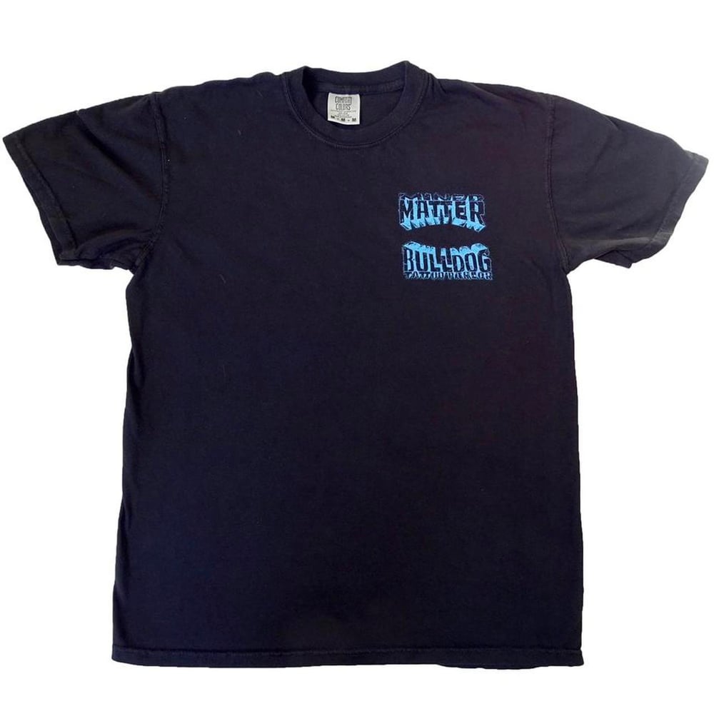 Mined Matter X Bulldog Tattoo Parlor Tee Black and Blue