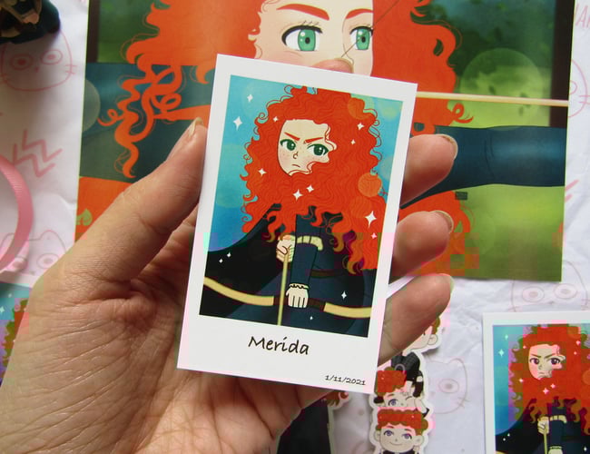 BRAVE BOOKMARKS + PRINT + POLAROID