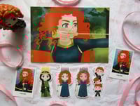 Image 1 of BRAVE BOOKMARKS + PRINT + POLAROID