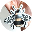 Ceramic Bumblebee Decoration