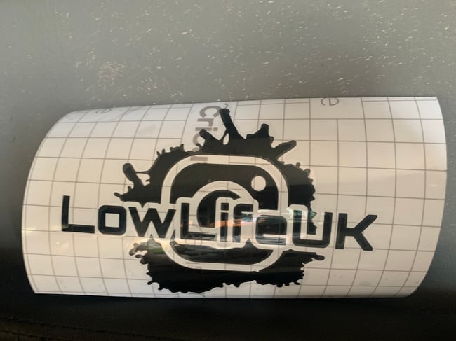 Splash Effect Instagram Logo Sticker Medium Size | LowLifeUKGraphics