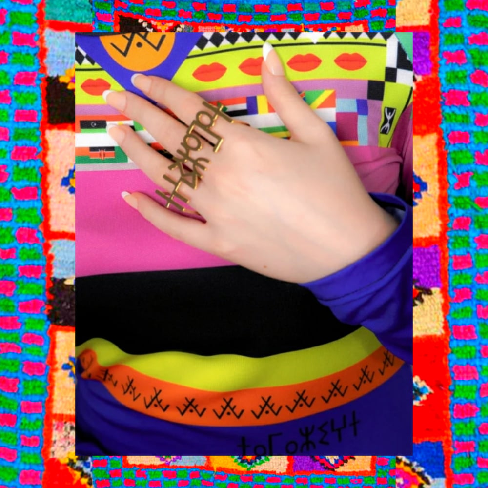 Image of AMZGH PUNK RING BY BERBERISM