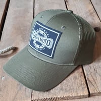 Image 1 of Grin Moto Logo Cap - Olive Green