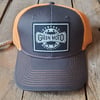 Grin Moto Logo Cap - Grey/Orange