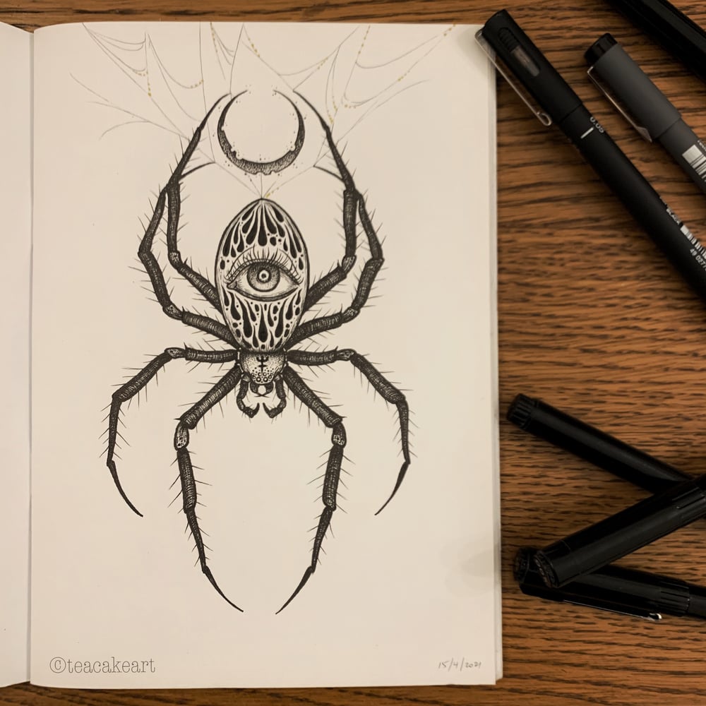 Image of Arachne- A4 Print