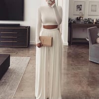 Image 1 of WHITE PARTY 2 PIECE SET