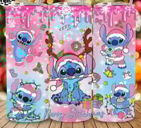 Merry stitchmas 20oz subliamtion tumbler
