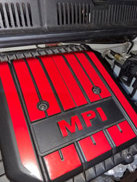 Image 2 of Vw / Seat / Skoda ‘MPI’ Engine Cover Sticker kit 