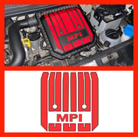 Image 1 of Vw / Seat / Skoda ‘MPI’ Engine Cover Sticker kit 