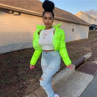 Image 2 of HIGHLIGHTER PUFFER JACKET