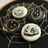 Image 3 of Button Badges- Set of 4