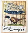 Leach Taxidermy - Original Painting