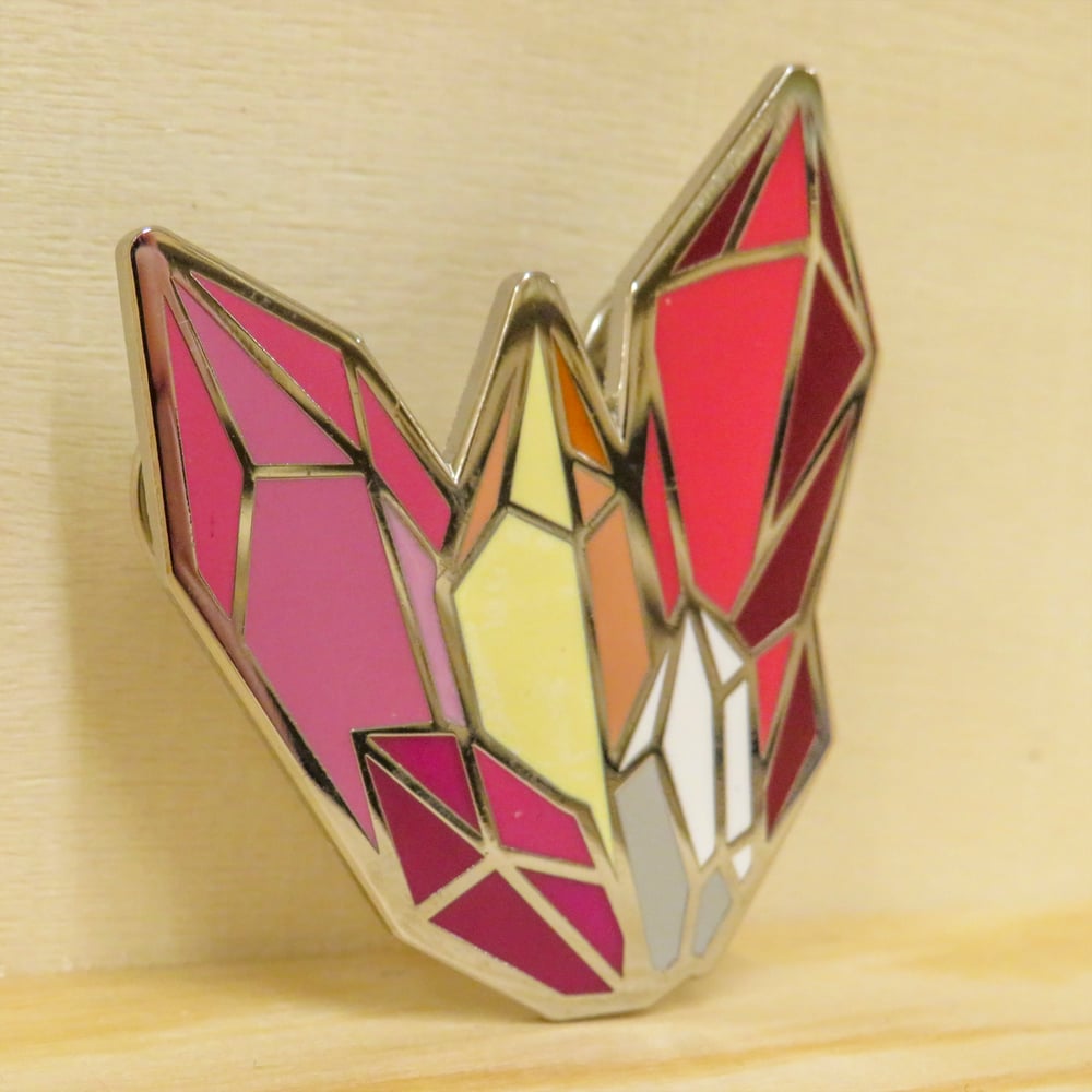 Lesbian Pride Crystals