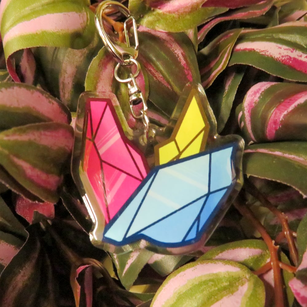 Pansexual Pride Crystals