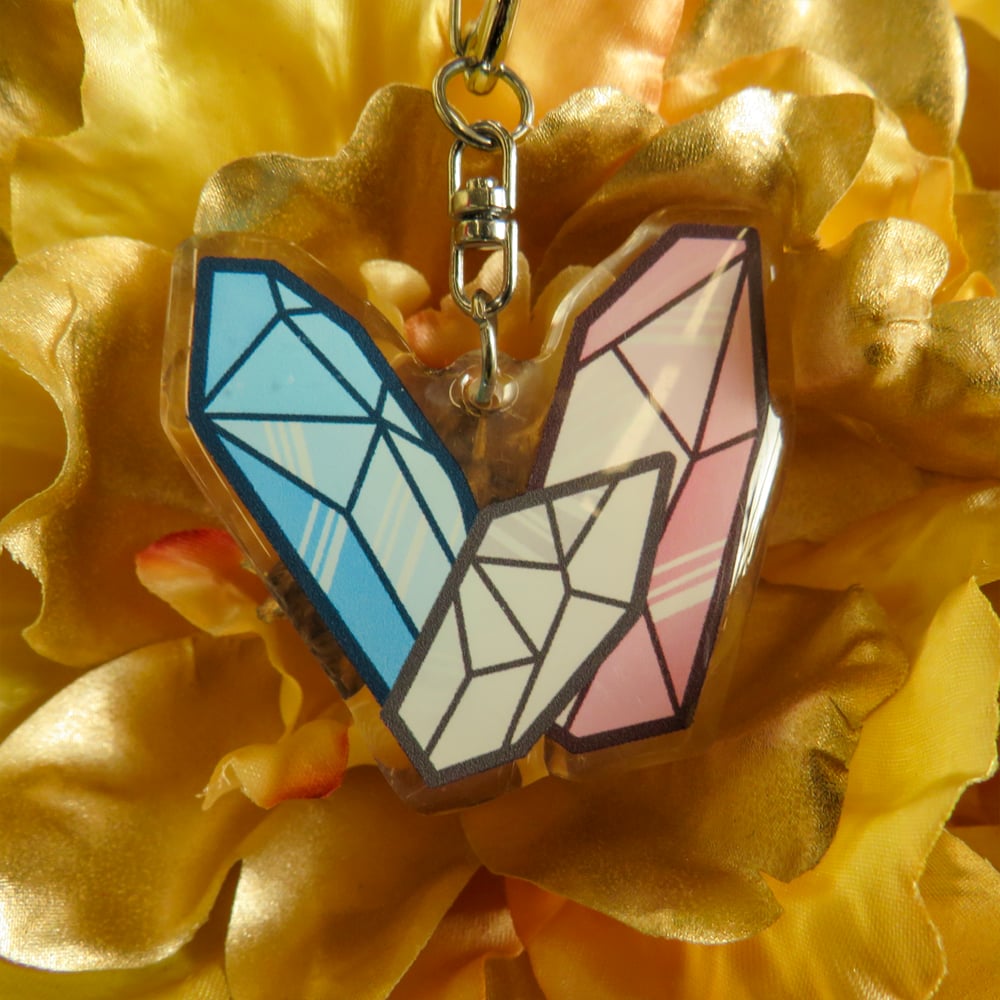 Transgender Pride Crystals