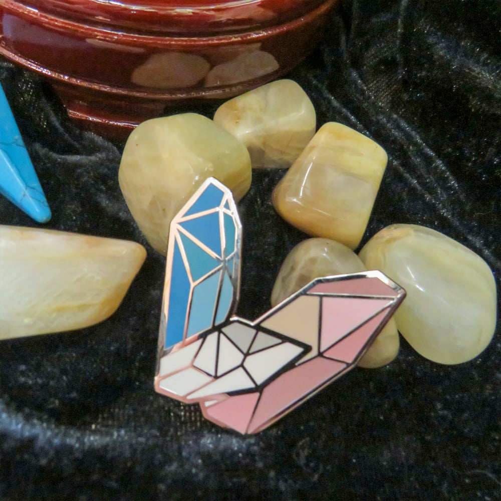 Transgender Pride Crystals