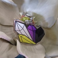 Image 2 of Non-Binary Pride Crystals