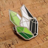 Image 3 of Aromantic & Agender Pride Crystals