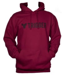 Trigger college hoodie maroon 