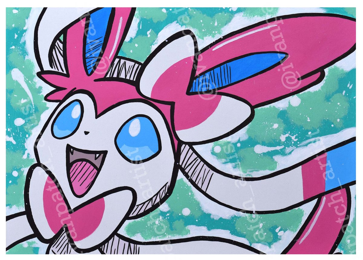 Image of 5x7 Print- Sylveon