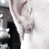 Les Innocents earrings in sterling silver or 14k gold