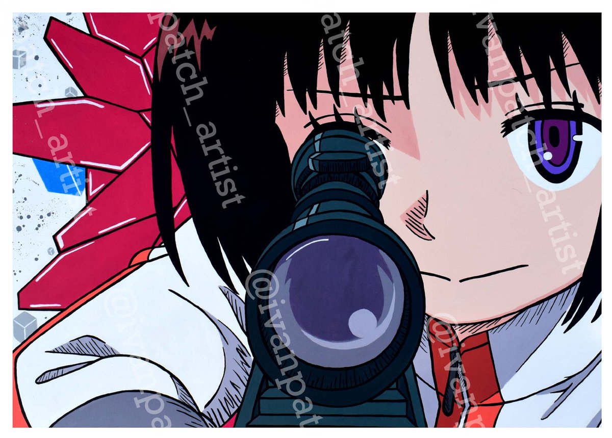 Image of 5x7 Print- Sniper Girl (Chika Amatori)- Print