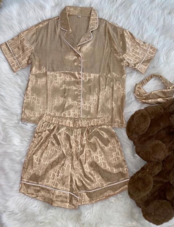 Image of Christian Dior Designer Pajama Set