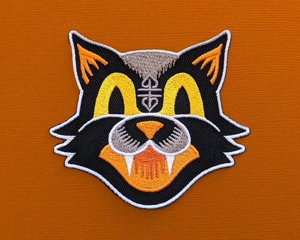Image of BLACK CAT Embroidered Patch