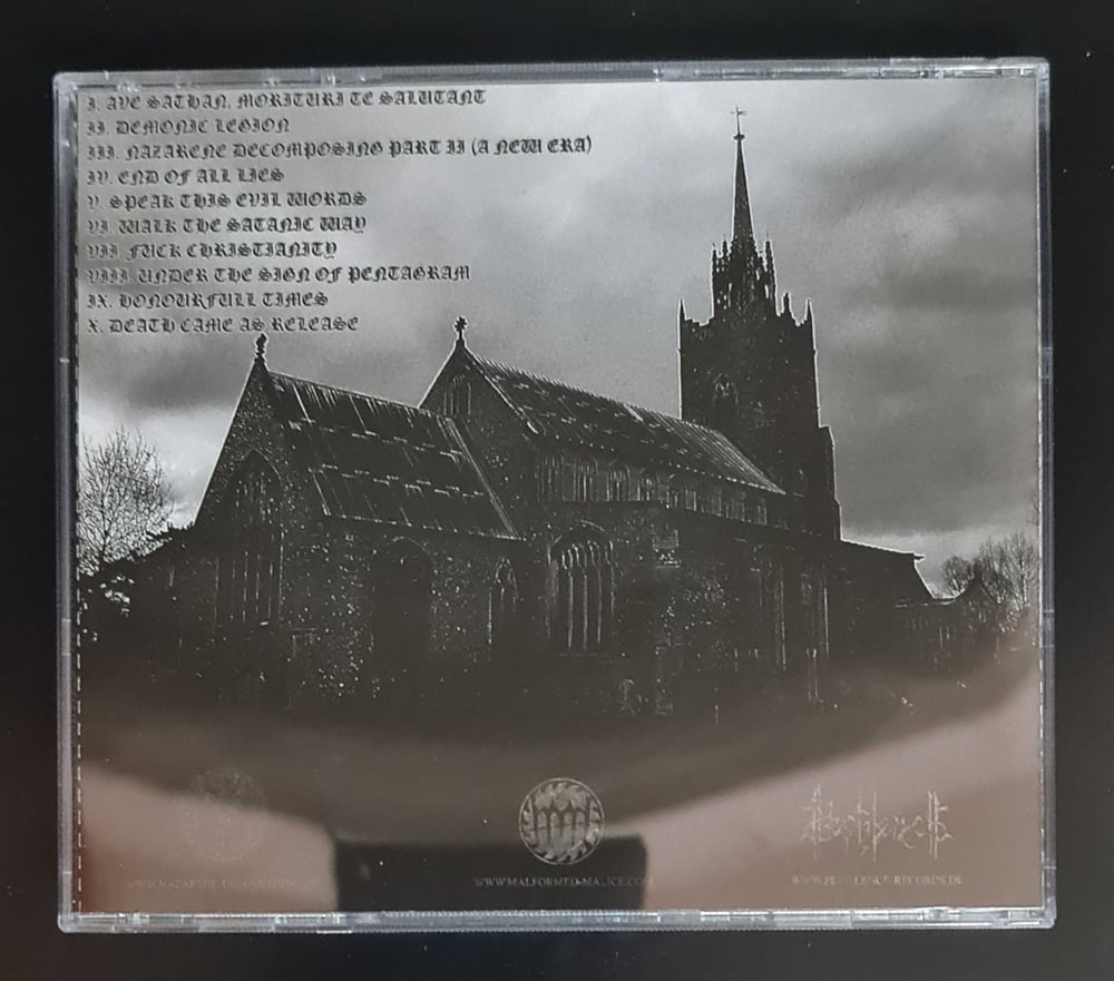 NAZARENE DECOMPOSING -  demonic inquisition CD