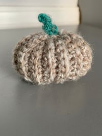 Image 1 of Medium crocheted pumpkin