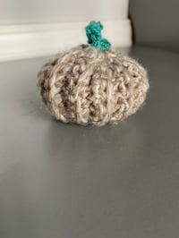 Image 2 of Medium crocheted pumpkin