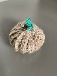 Image 3 of Medium crocheted pumpkin