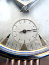 OMEGA Ranchero white honey dial . From 1958 Rare . Archives extract 