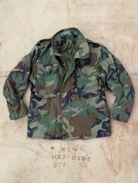 Image 2 of M-1965 FIELD JACKET WOODLAND CAMOUFLAGE