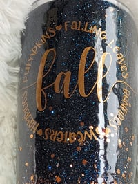 Image 2 of Fall Navy Tumbler 