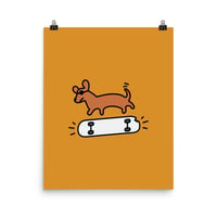 Image 2 of Kickflip Dog Print